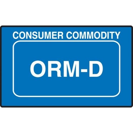 ORM SHIPPING LABEL CONSUMER MSL223